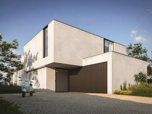 Dikkele KS voorgevel moderne villa architect architecten massimmo villabouw